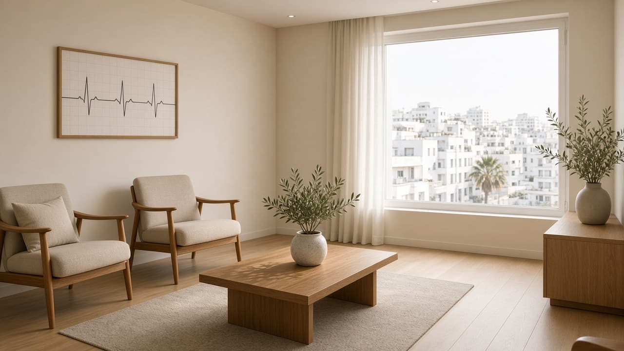 Salle d'attente du cabinet
